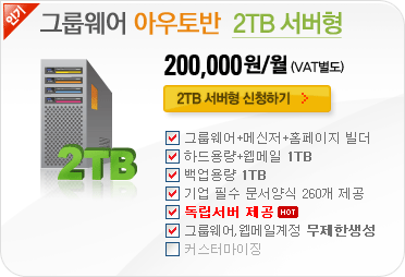 cafe24 �׷���� �ƿ���� 1TB������